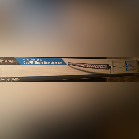 50” CAB-FIT SINGLE ROW LIGHT BAR - Picture 8 of 8